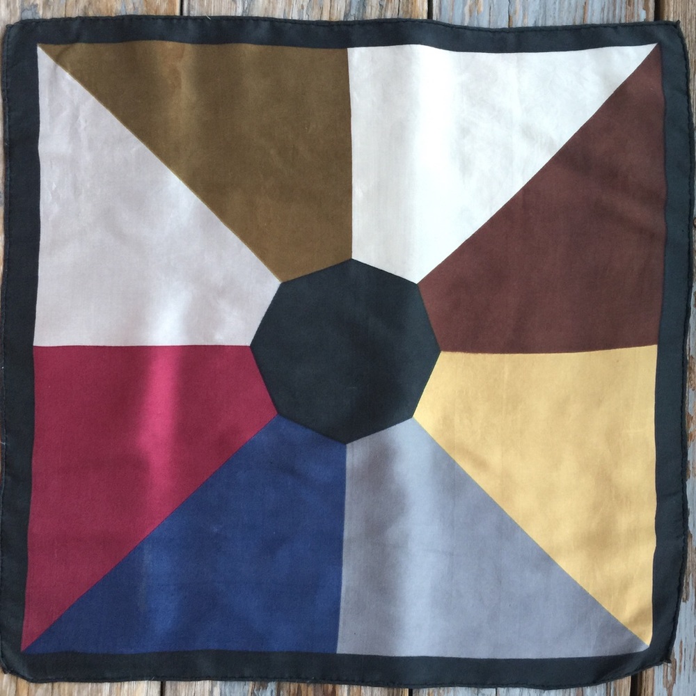 Vintage Silk Scarf - Picture 2 of 3