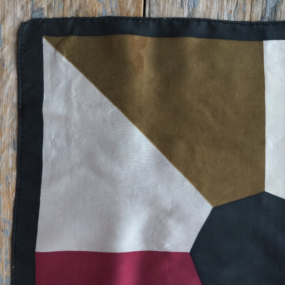 Vintage Silk Scarf - Picture 3 of 3