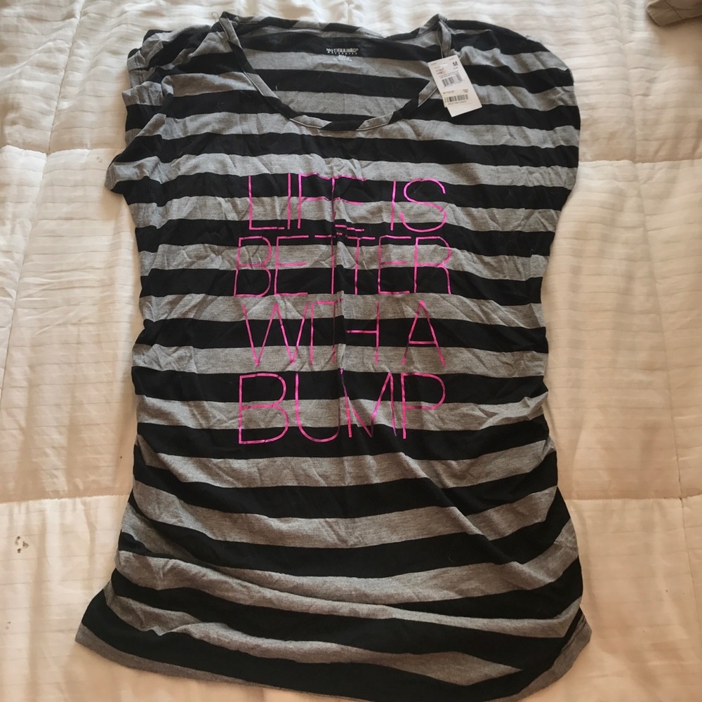 NWT Medium Motherhood Maternity Tee