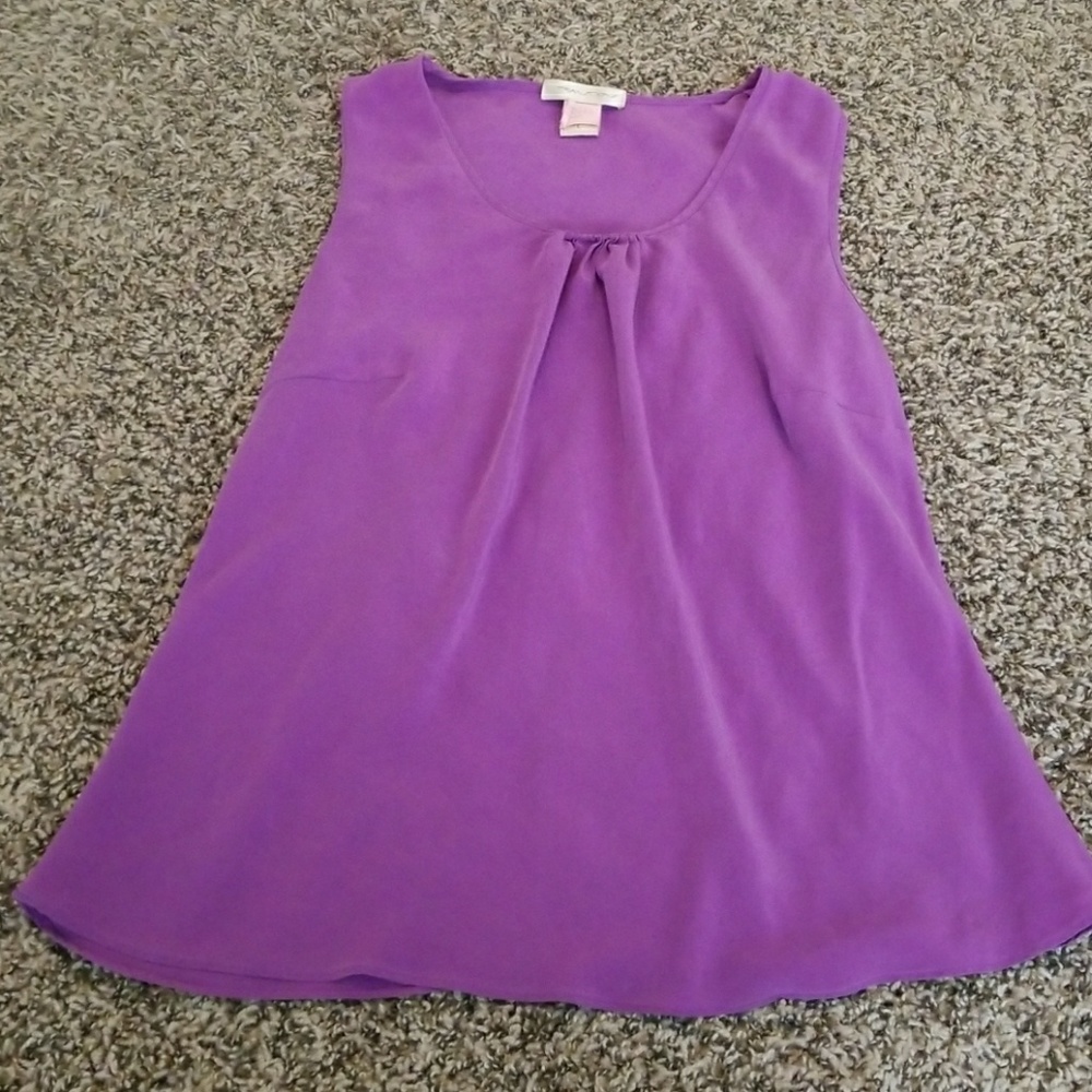Purple Sleeveless Top