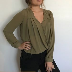 Forrest Green Blouse