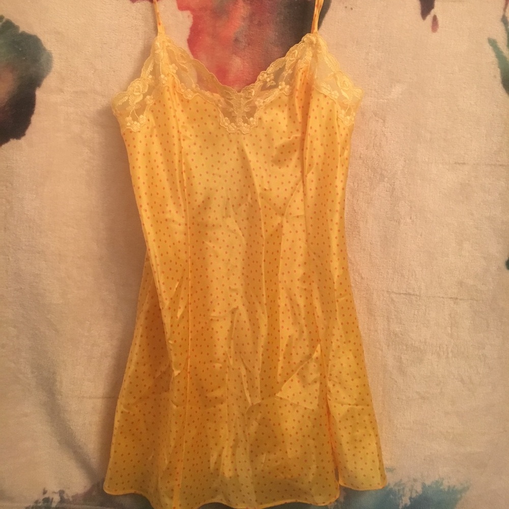 Victoria's Secret polkadot nightgown