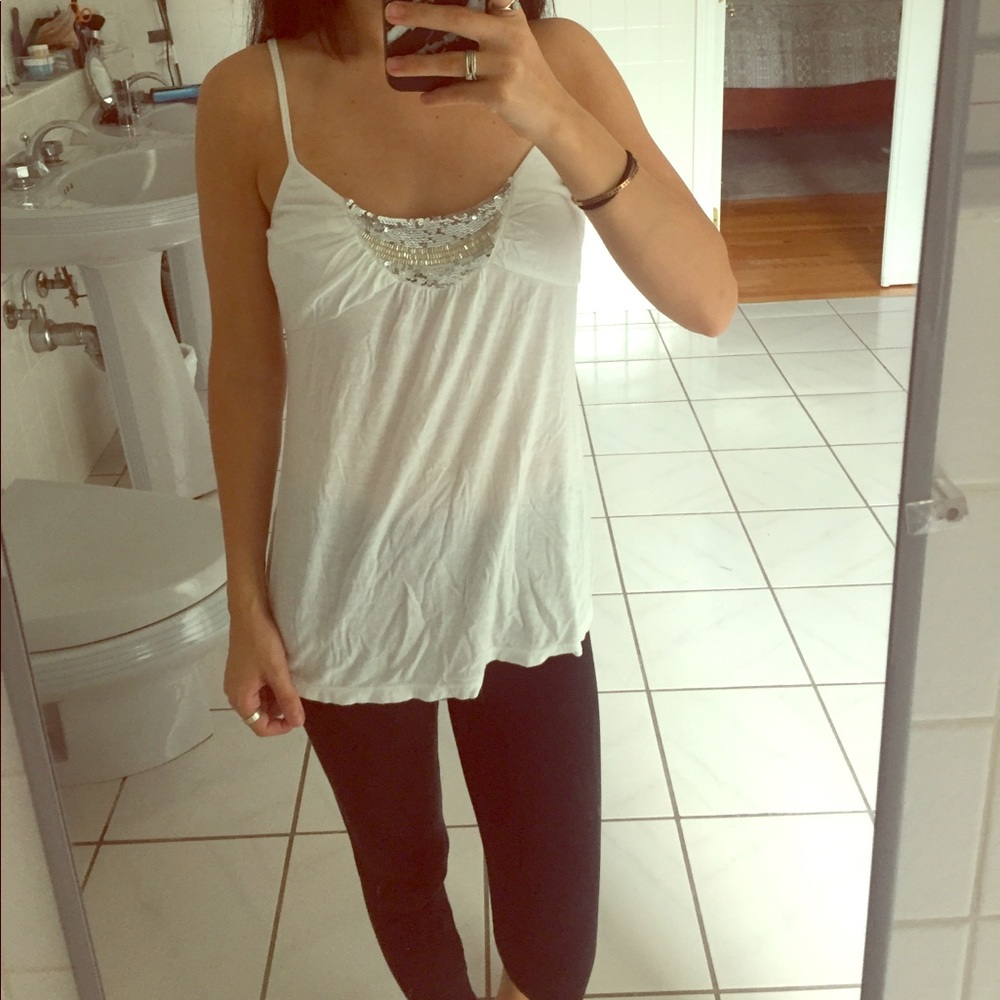 Express sequin tank