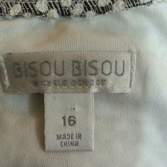 BISOU BISOU Cap Sleeves Midi Dress. - Picture 3 of 5