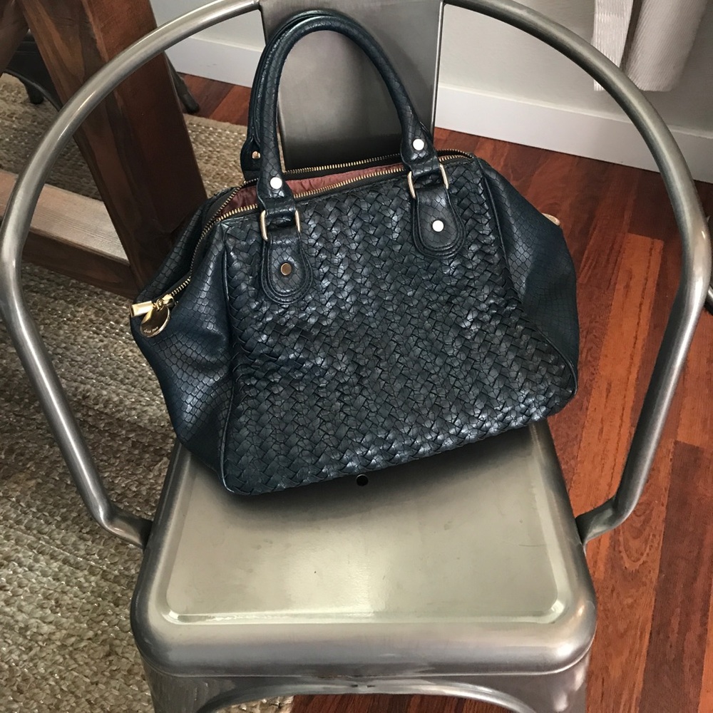 Navy purse
