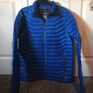 Lands End men's Blue Jacket