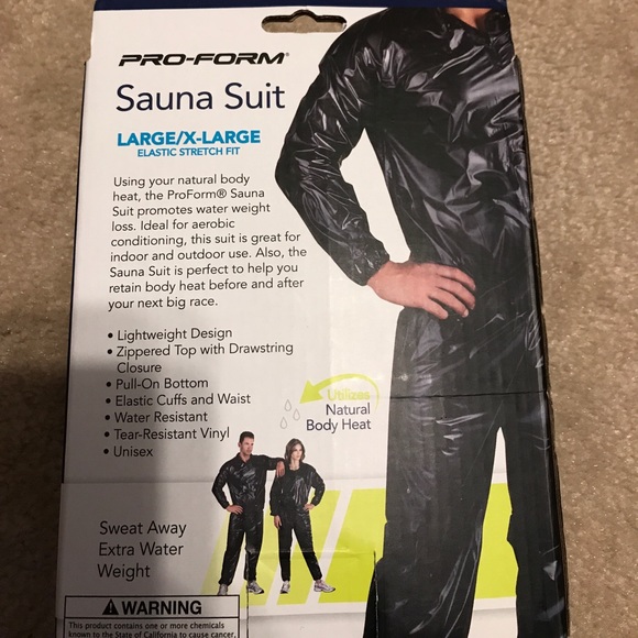 proform sauna suit