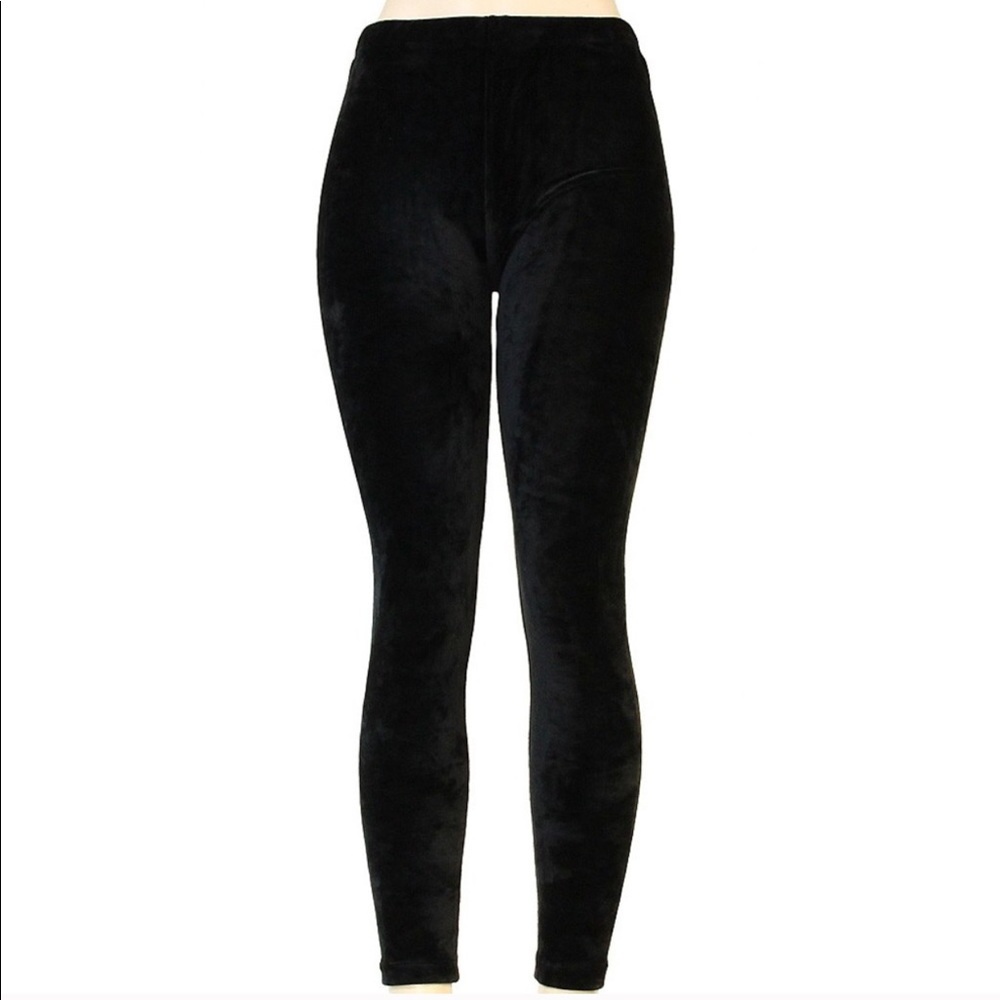🎉SALE🎉♠️Black Velvet Legging♠️