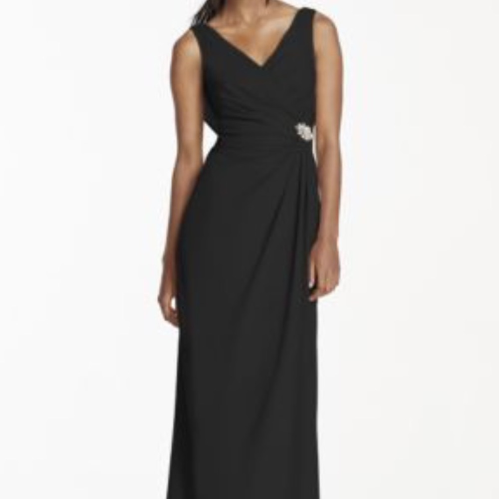 David bridal Black dress