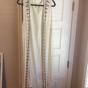 Plus Size Sleevless Duster size 2X.