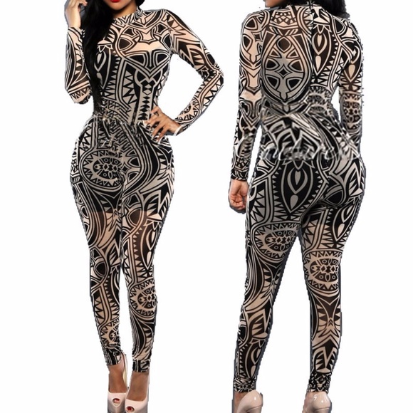 fashion nova sheer jumpsuit