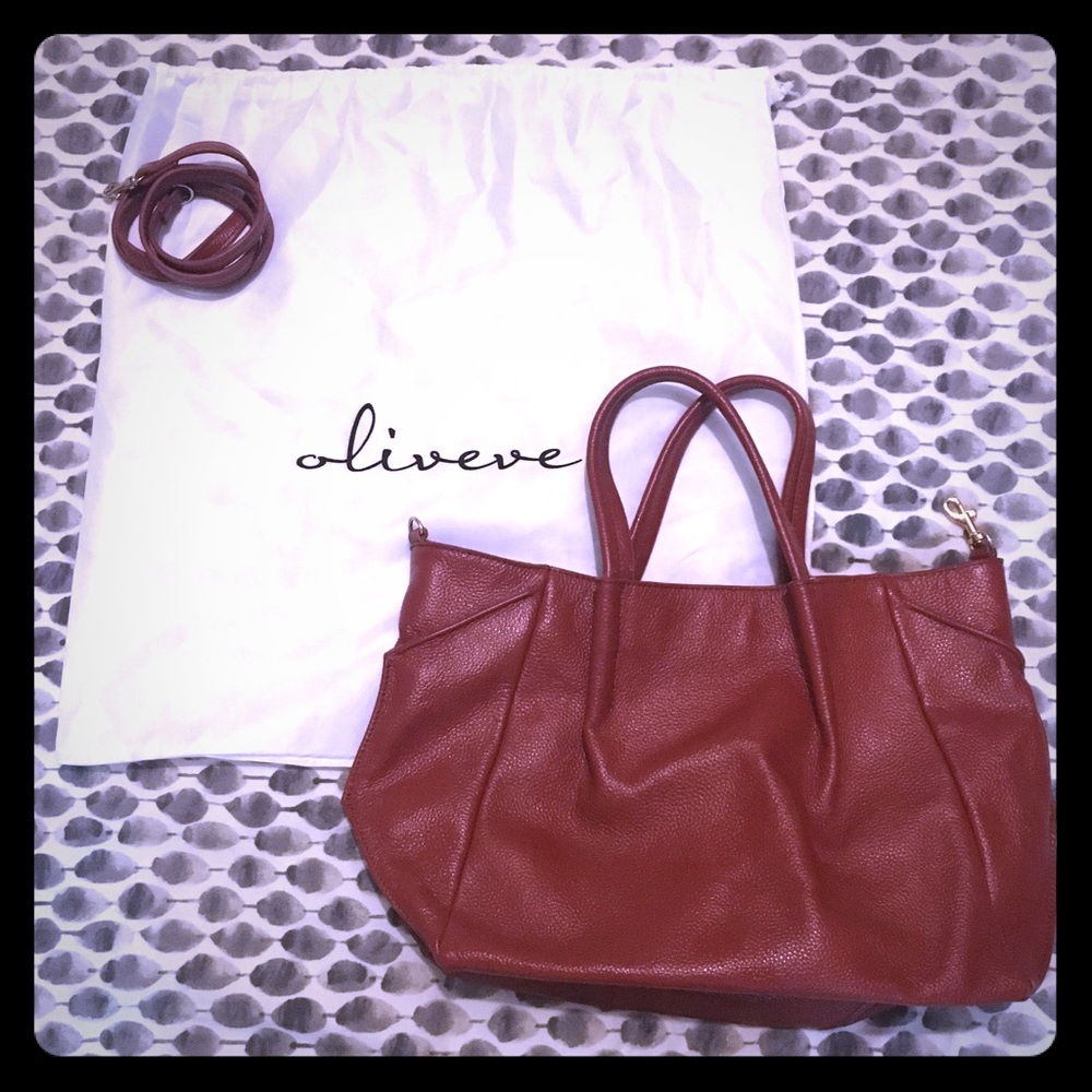 Oliveve Zoe tote - Camel color