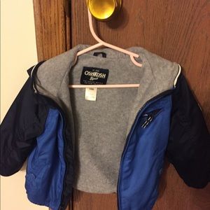 Oshkosh fleece lined windbreaker jacket 18 month