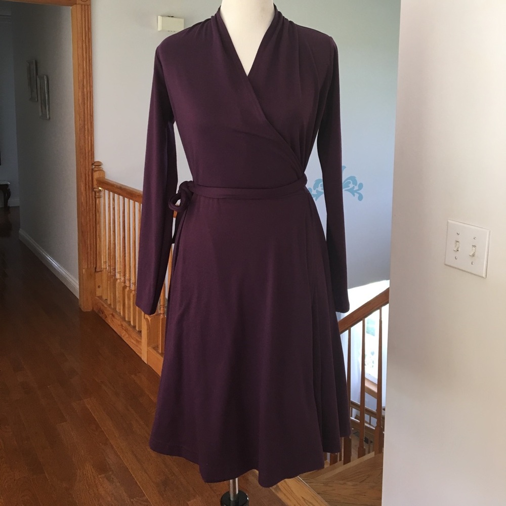 Shabby apple wrap dress - long sleeves