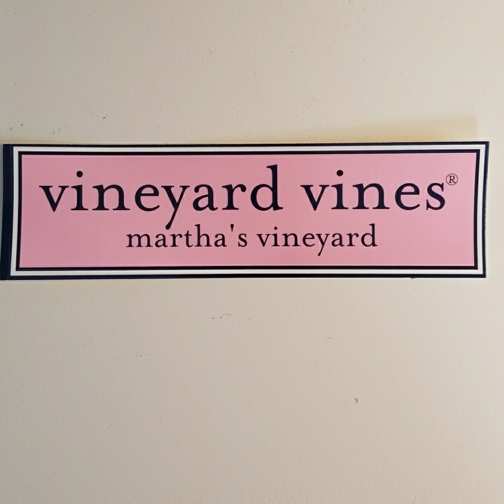 Vineyard Vines Bumper sticker