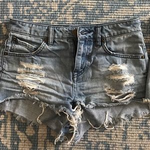 Volcom • Denim High Waist Shorts