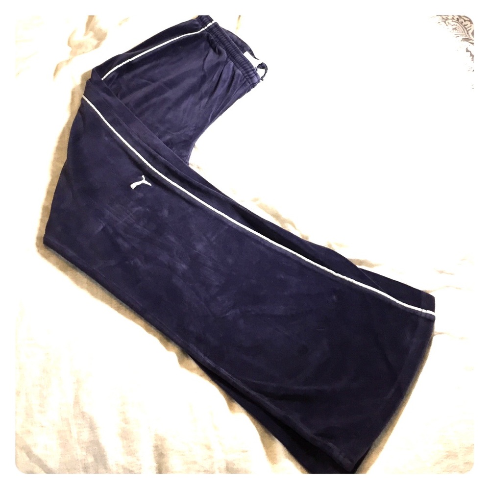 Vintage Puma Pants- velour