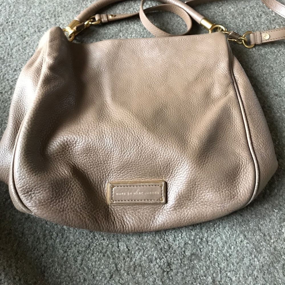 Tan Marc by Marc Jacobs hobo/cross body bag