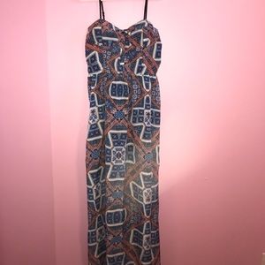 Patterned maxi dress Patterned maxi dress