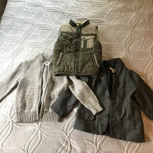 Toddler boys 3 for one jacket