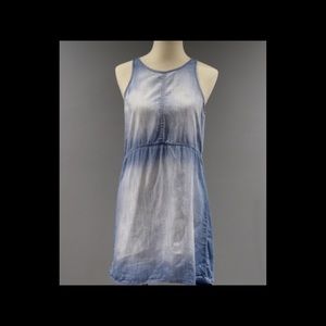 Anthropologie Cloth and Stone chambray denim dress