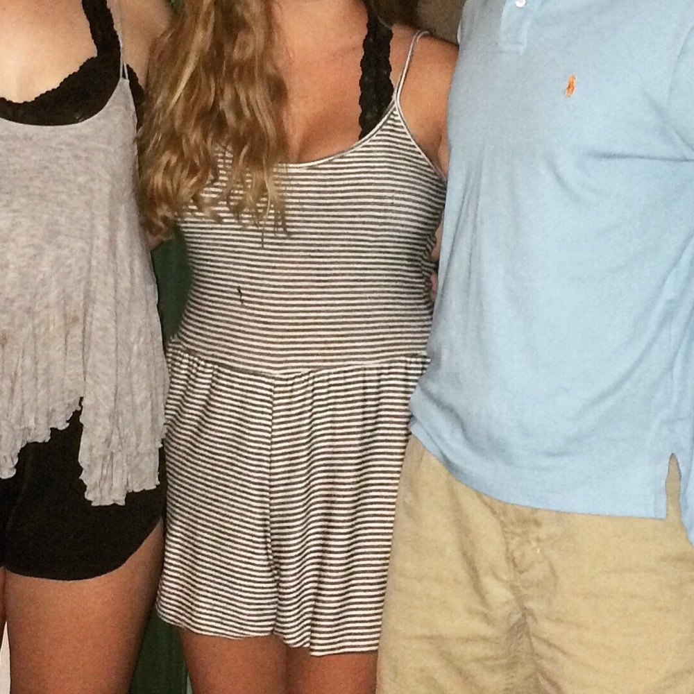 Supersoft backless romper