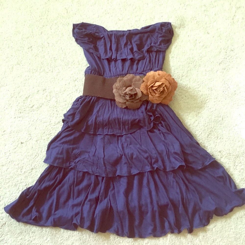 Strapless dress