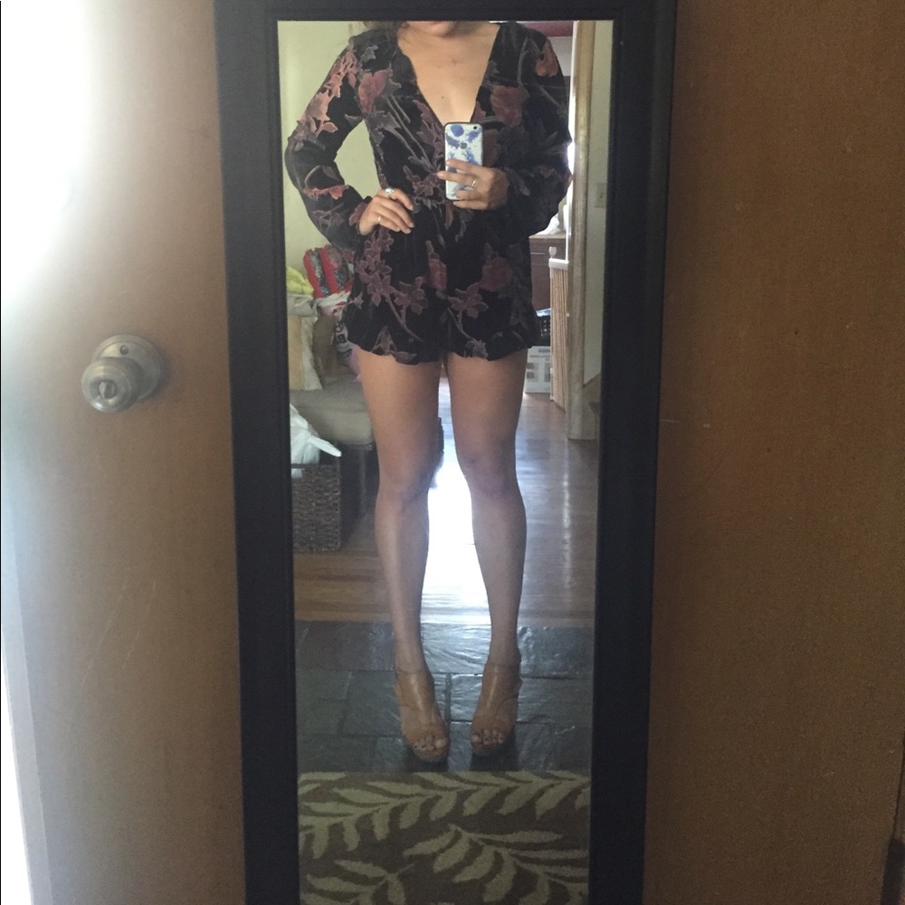Velvet Romper