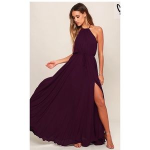 Essence of Style Plum Purple Maxi Dress Essence of Style Plum Purple Maxi Dress