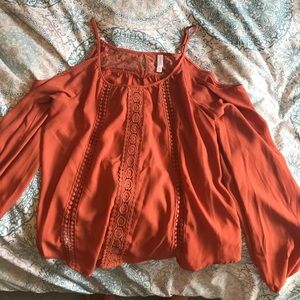 Off the shoulder shirt Off the shoulder shirt