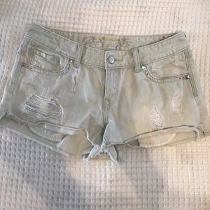 Express jean shorts