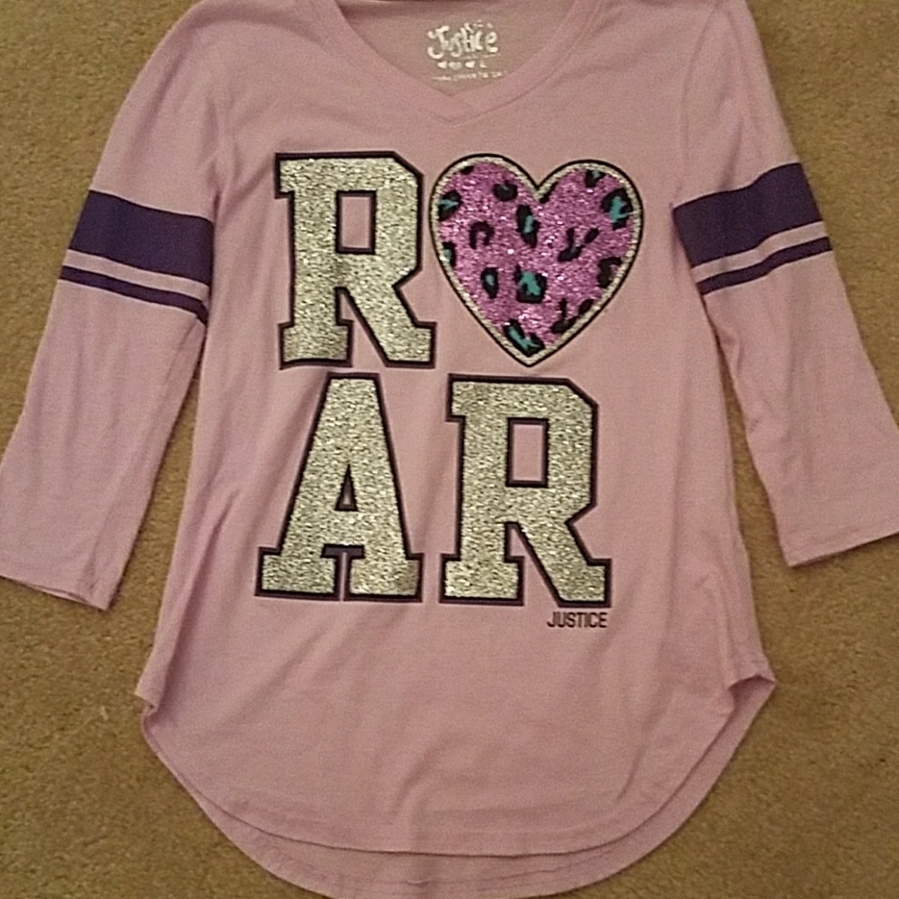 Justice size 8 top
