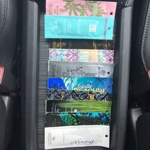 Tanning bed packets of lotion. Just added two more