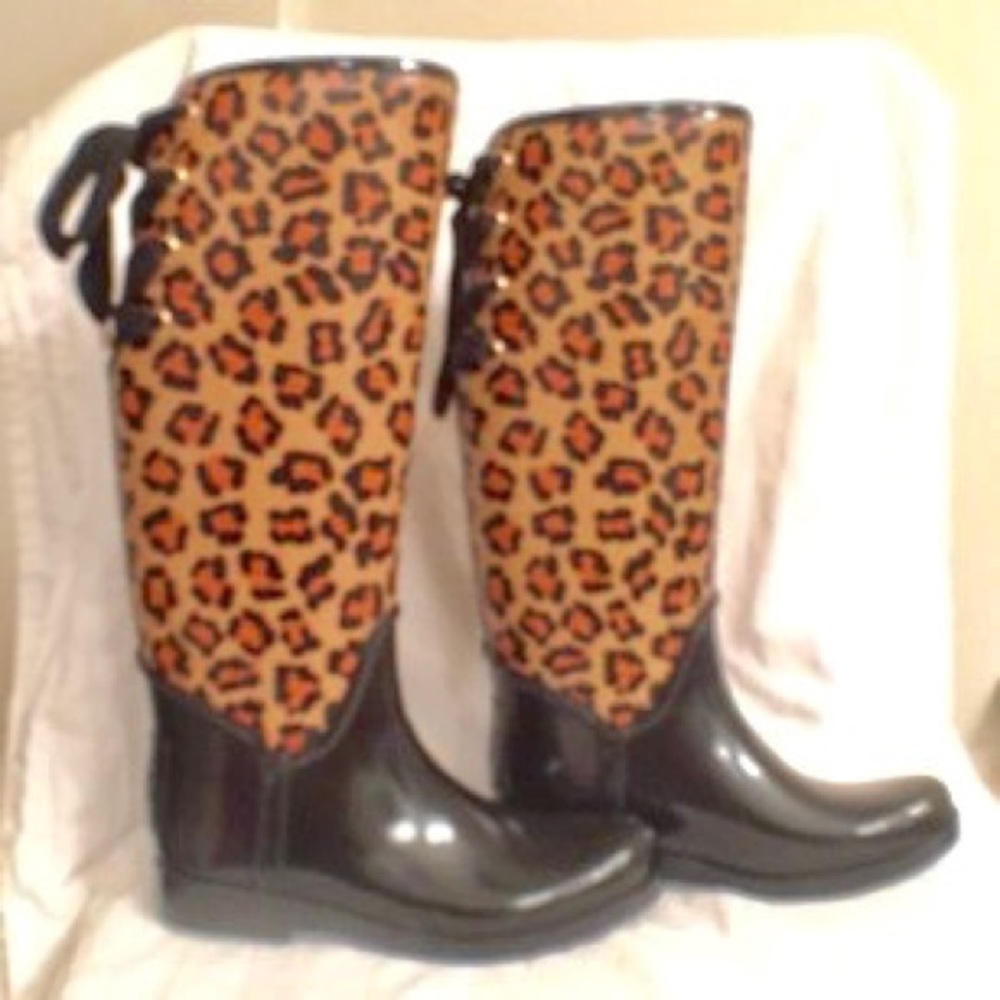 Coach rain boots