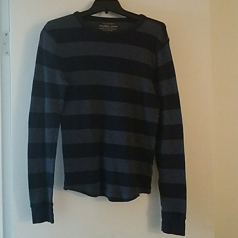Mens thermal long sleeve shirt