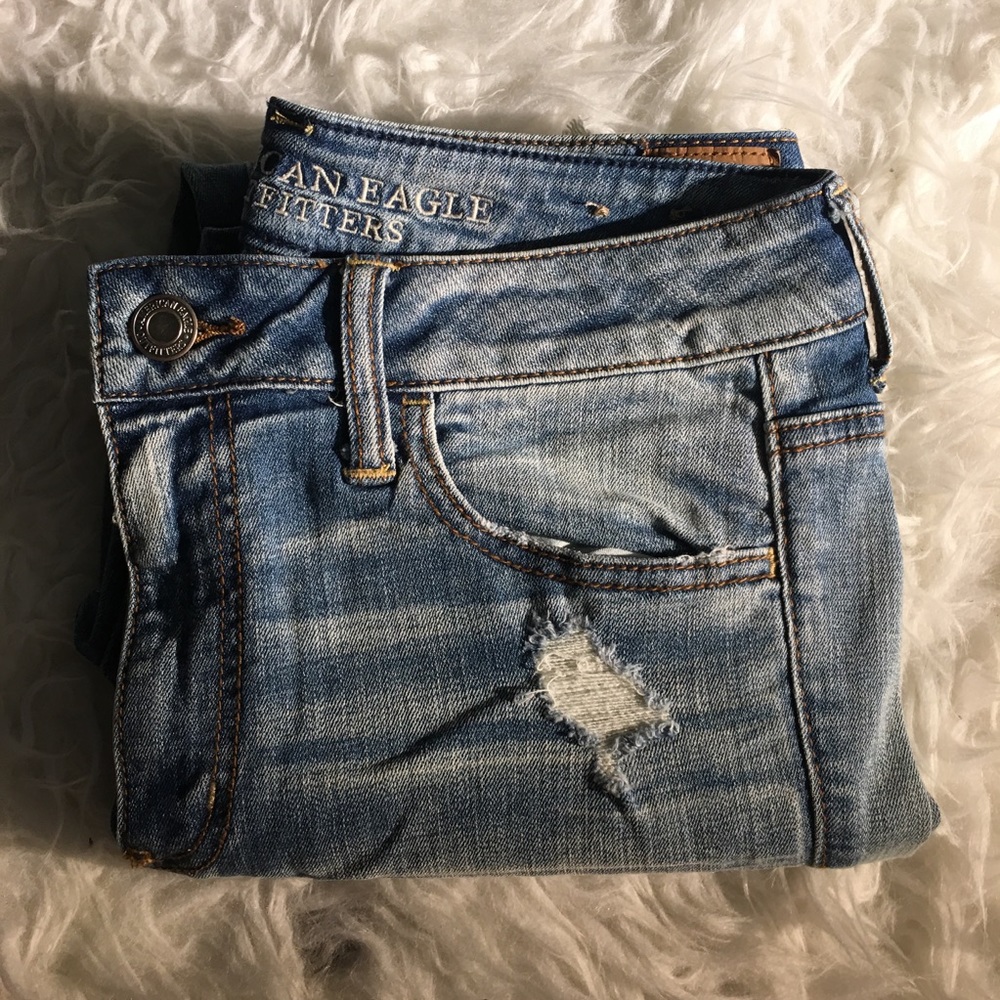 *Jean Party Sale* Hi-rise jegging crop