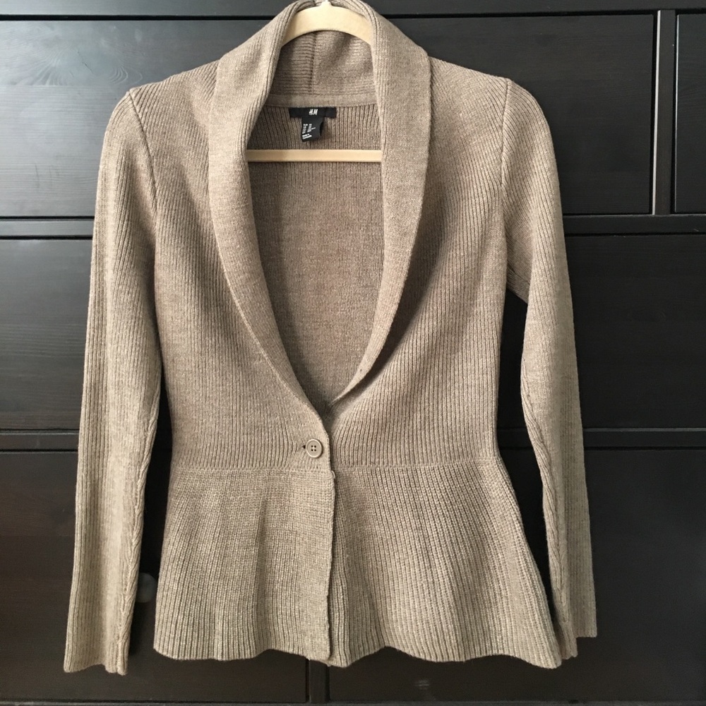 Sweater Blend Blazer