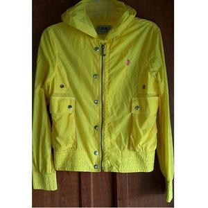 Juicy Couture Yellow Rain Coat Juicy Couture Yellow Rain Coat