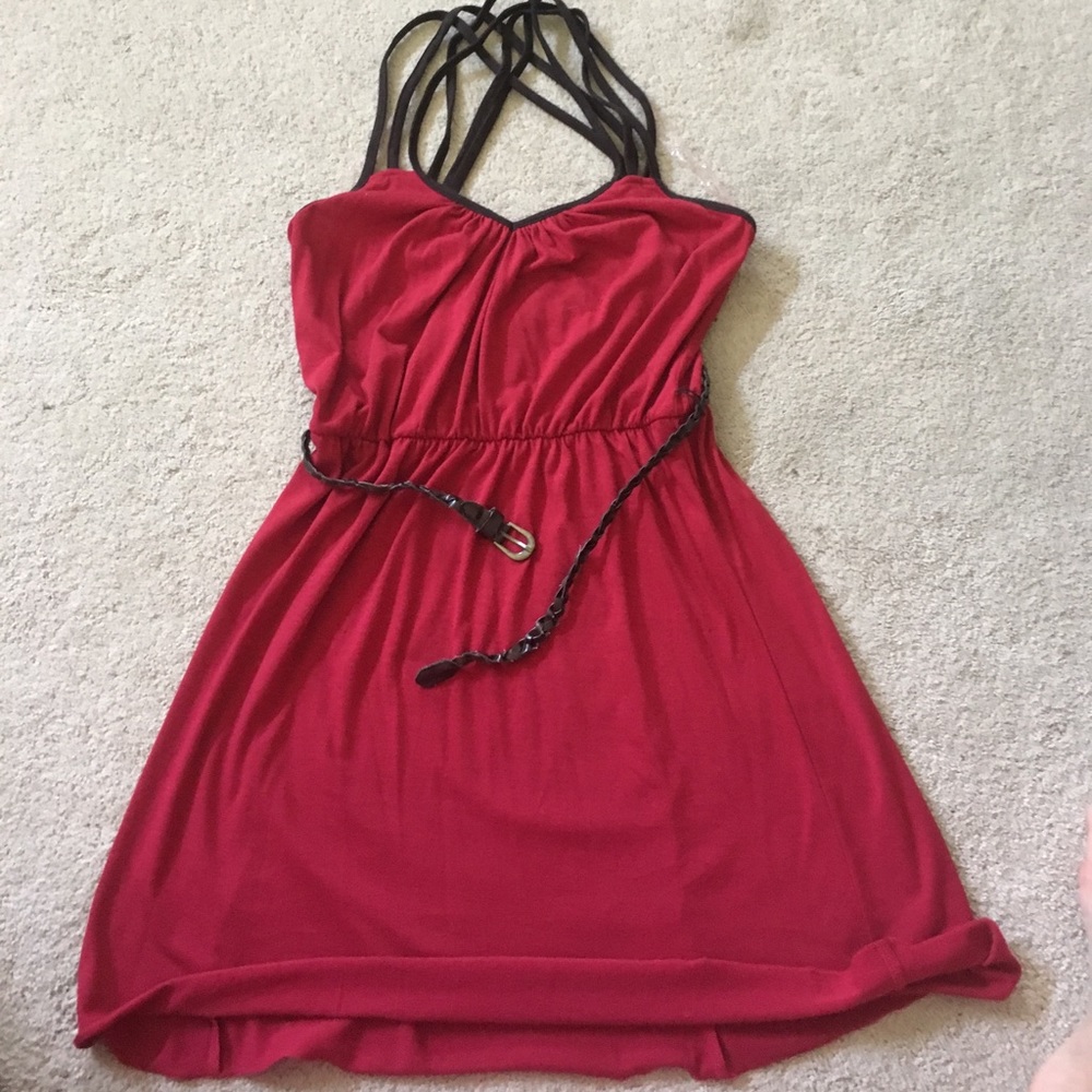 Red dress