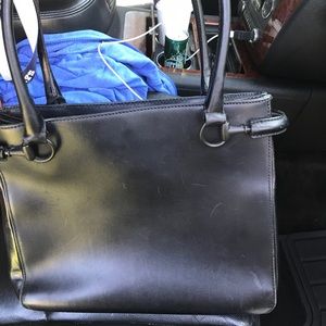 Gucci horsebit tote all black vintage Gucci horsebit tote all black vintage