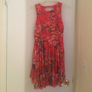 NEW! Beautiful Floral Chiffon Dress