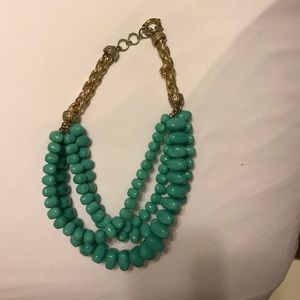 Banana republic turquoise necklace
