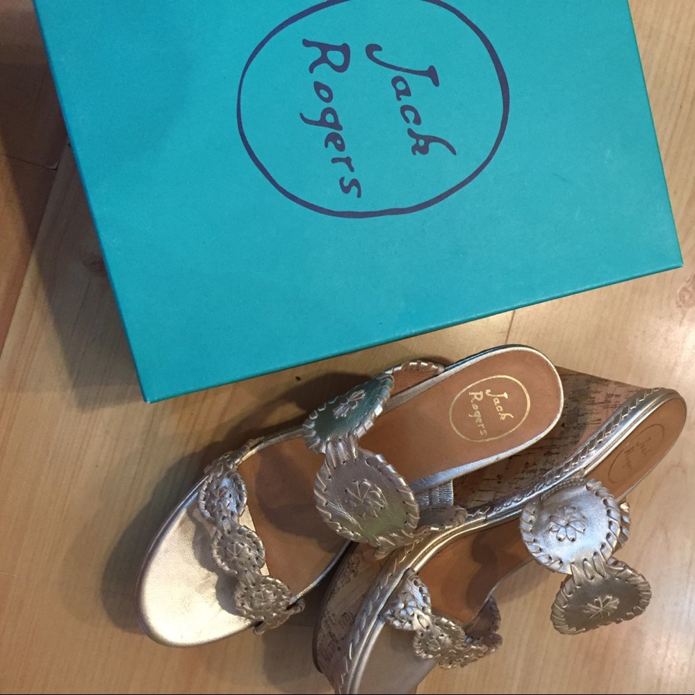 ▪️JACK ROGERS LEIGH PLATFORM WEDGES▪️