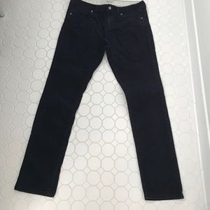 LANDS END canvas slim leg corduroy pants