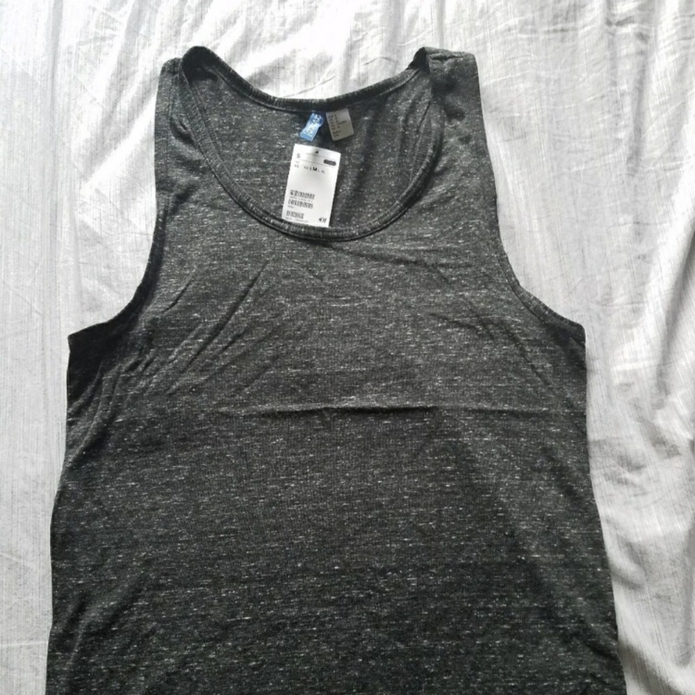 H&M Men's Tank Top - Gray