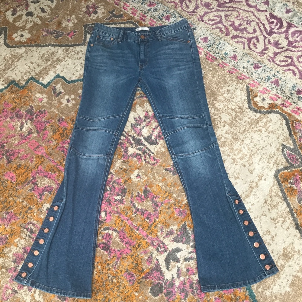 Free People Flare Denim