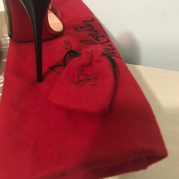 Christian louboutin, 120 patent/pvc/spec - Picture 8 of 8