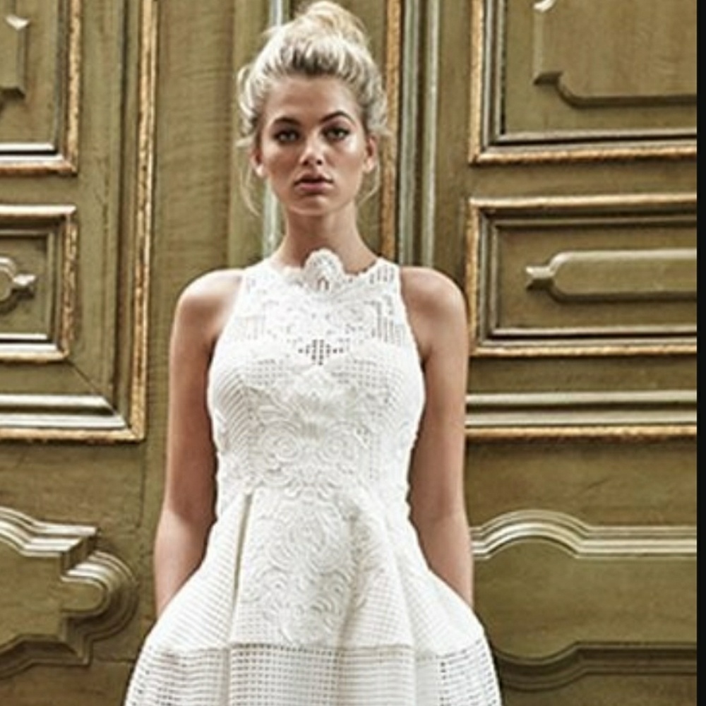 *HP* Thurley white dress