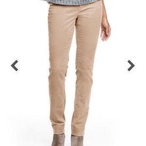 LANDS END canvas slim leg corduroy pants