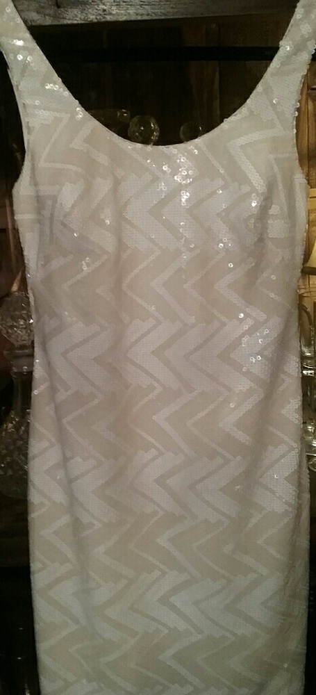 Adrian Mattox sequin dress